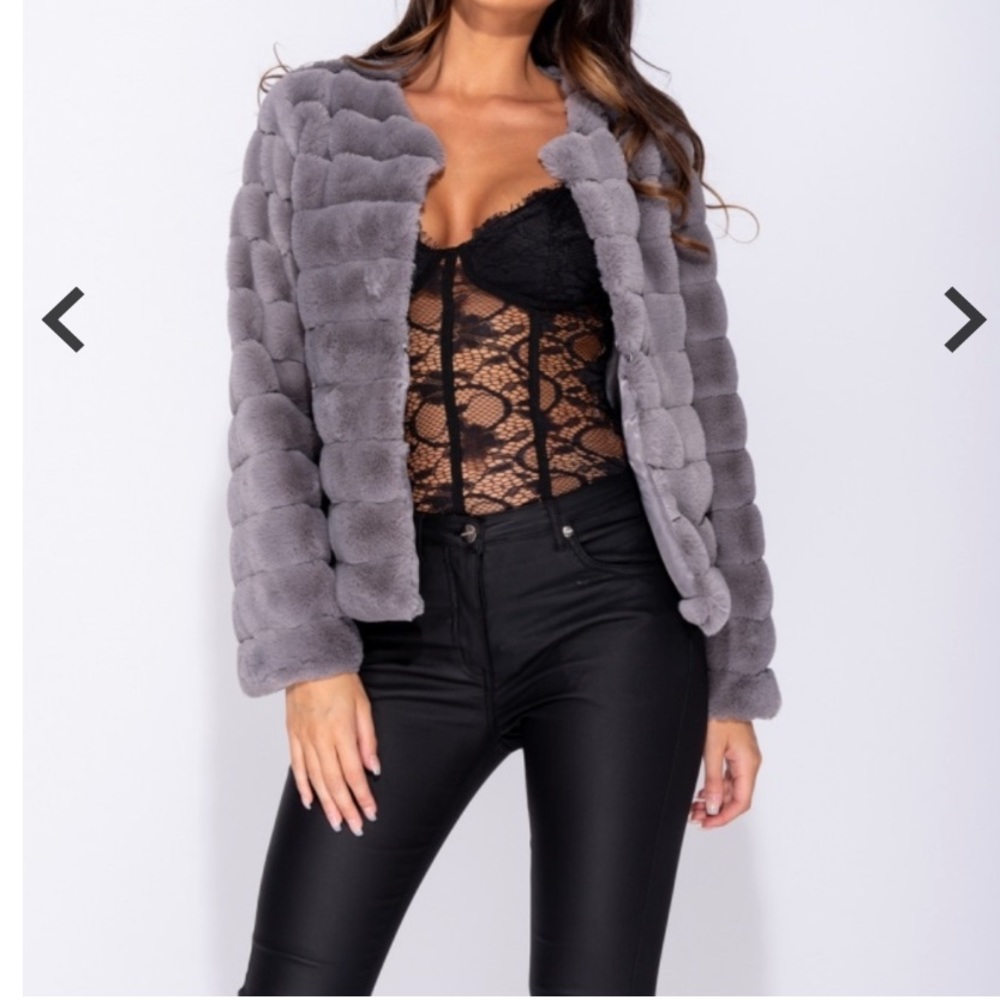 Faux Fur Jacket